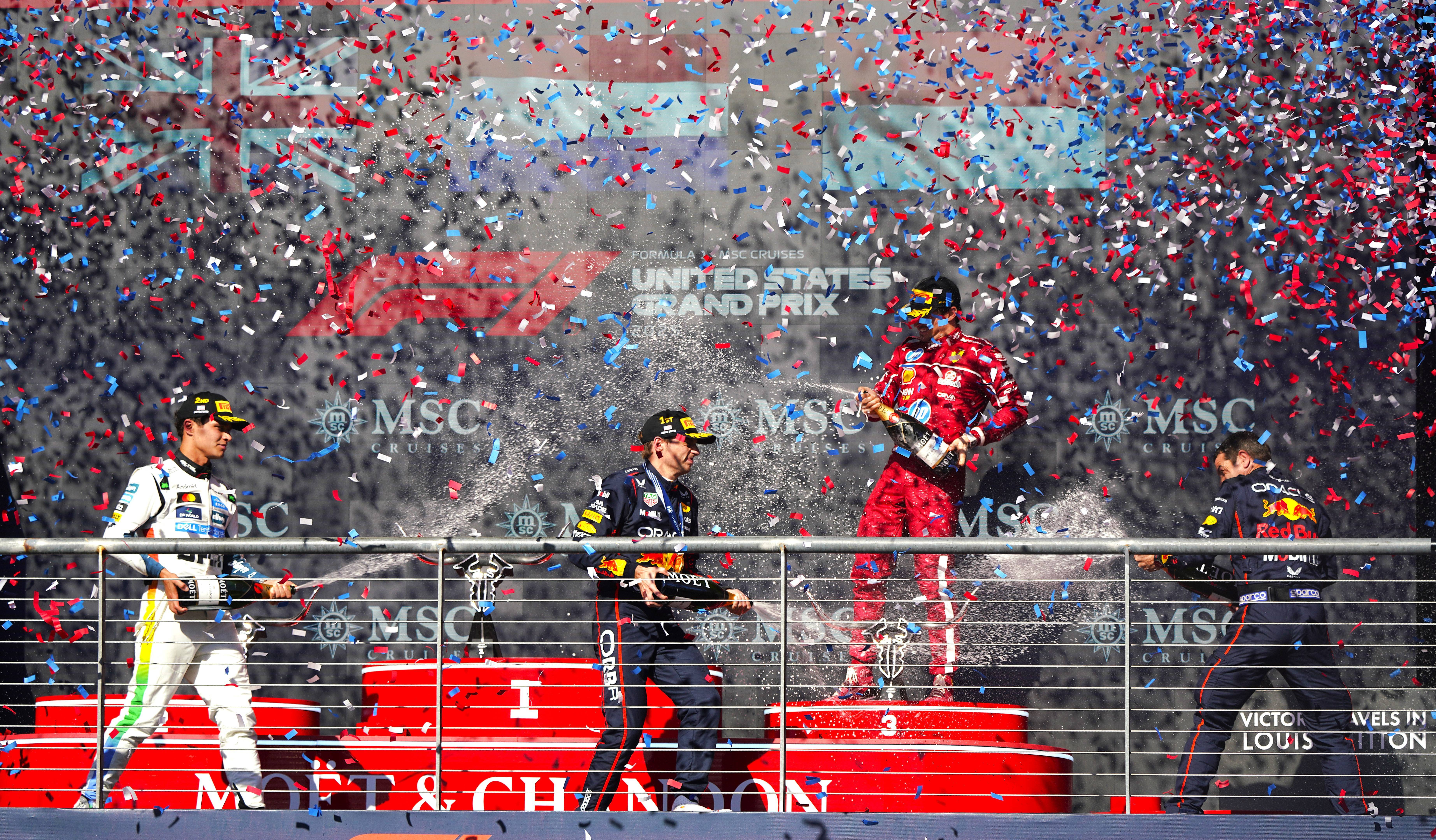 红牛车队翻盘法拉利，维斯塔潘关键制胜的简单介绍